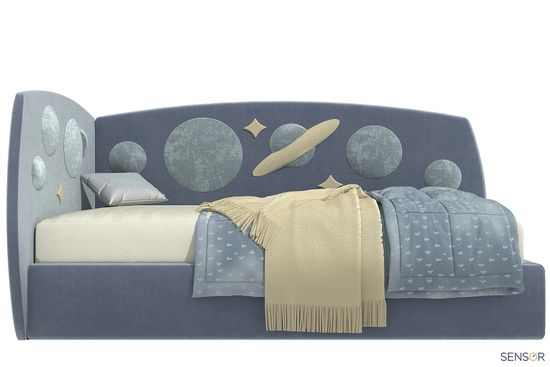 Кровать угловая Галактика kids 2.0