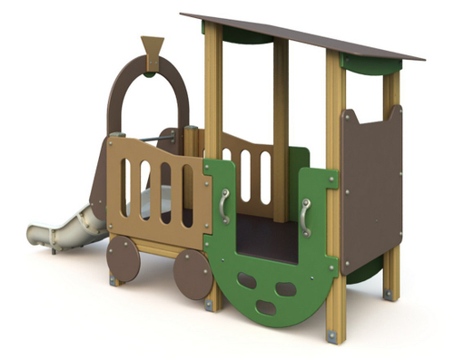 Детский игровой комплекс Паровозик Ту-Ту МФ-1.69
