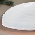 Тарелка десертная 23см Листья, опаловое стекло, MILLIMI