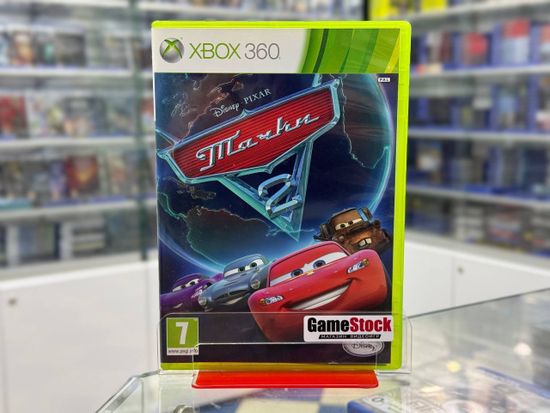 XBOX 360 - Тачки 2 / Cars 2 Б/У (Полностью на русском языке)