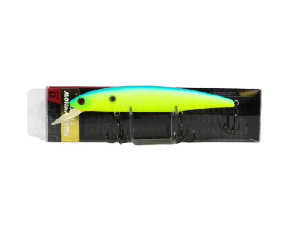 Воблер Bassday Sugsr Minnow SG 90F P-503 Pearl Candy-Lime