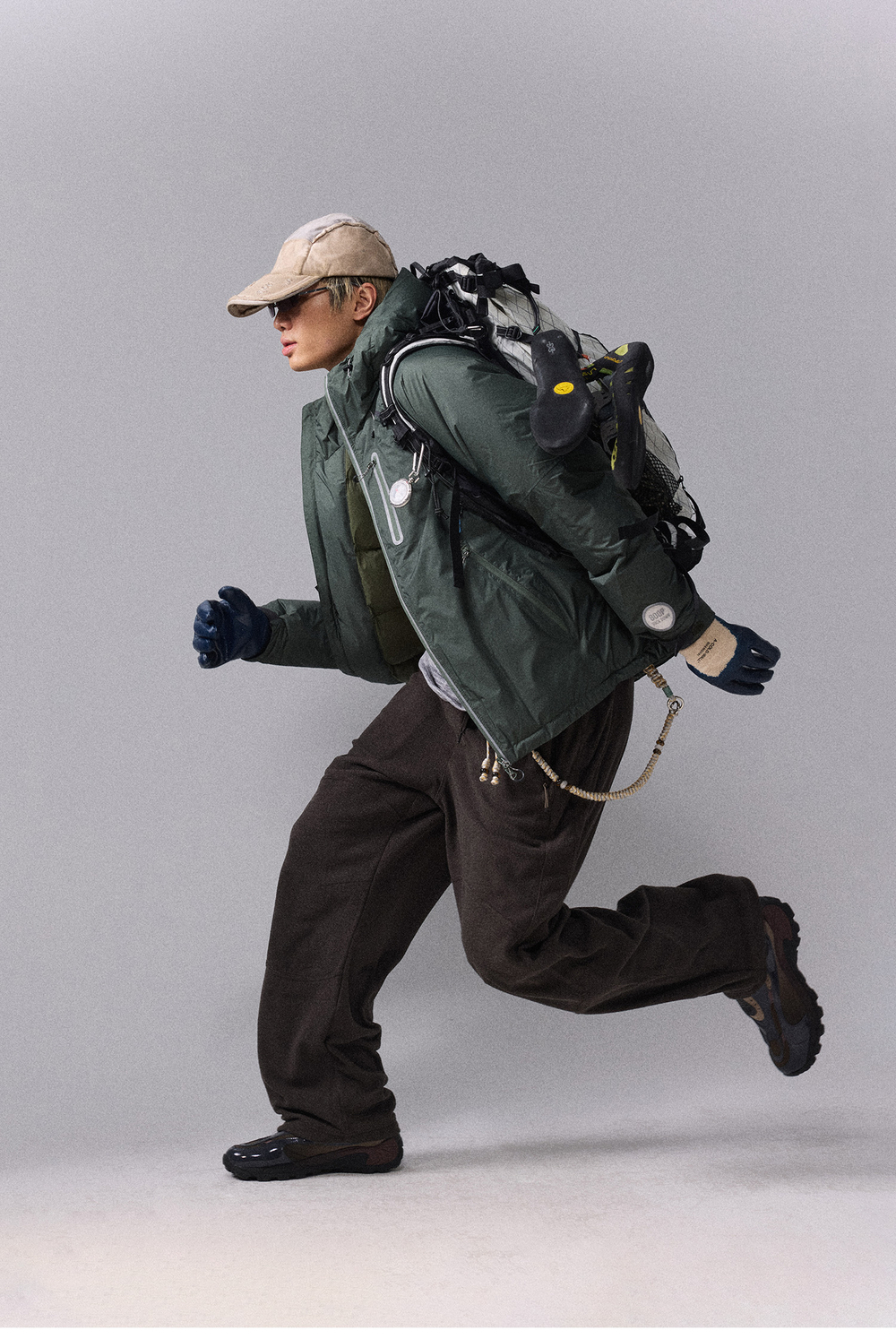 Брюки Nothomme Monterest Outdoor Mountain-Inspired Fleece Straight Pants