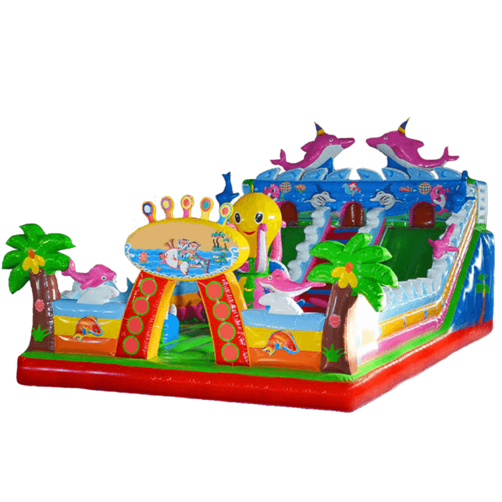 Коммерческий батут "Солнечный осьминожек"