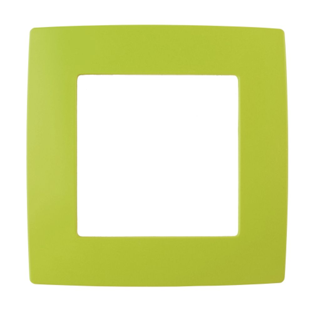 12-5001-26 ЭРА Рамка на 1 пост, Эра12, лайм | Эра 12 Лайм