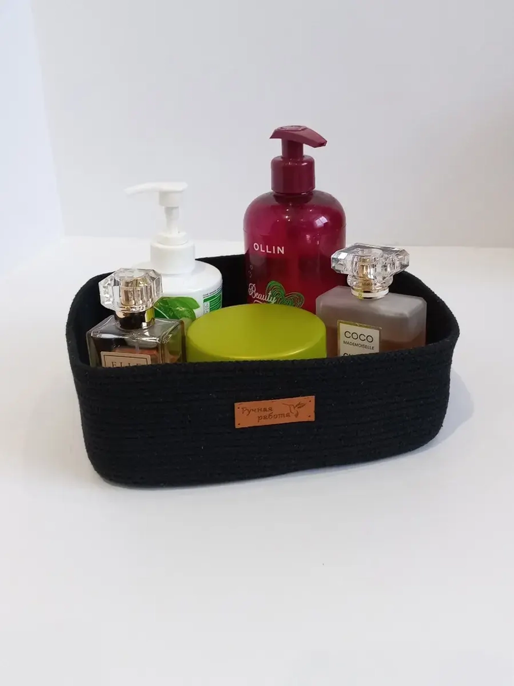 Корзина для хранения плетеная