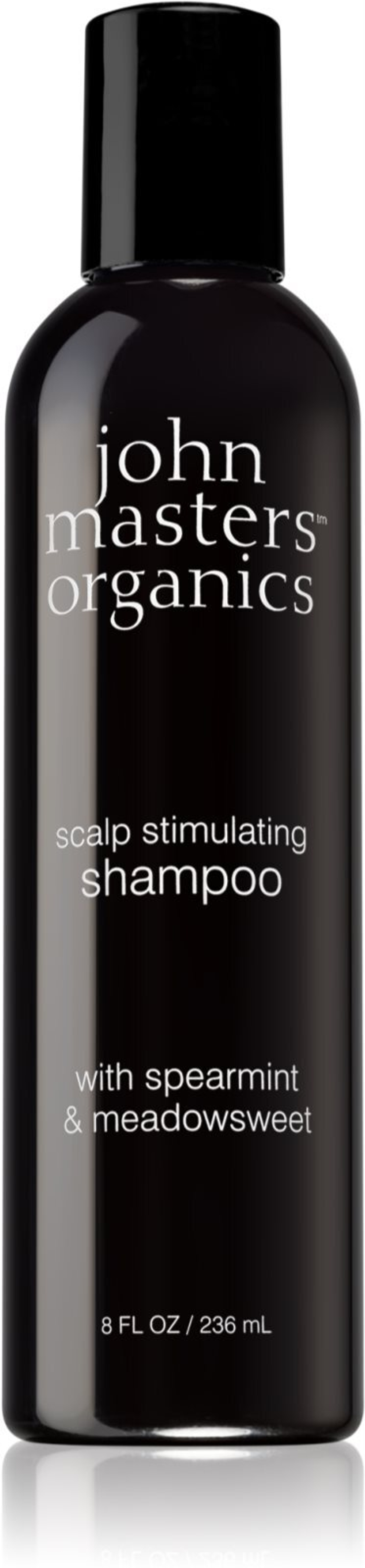 John Masters Organics Spearmint & Meadowsweet Scalp Stimulating Shampoo - стимулирующий шампунь для жирной кожи головы /   236  ml  / GTIN 669558002654