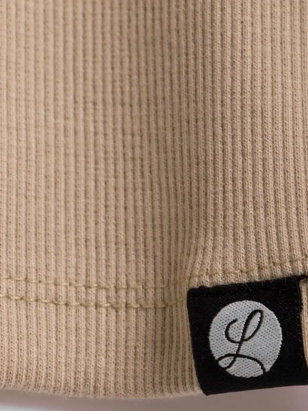 Лонгслив детский в рубчик в школу