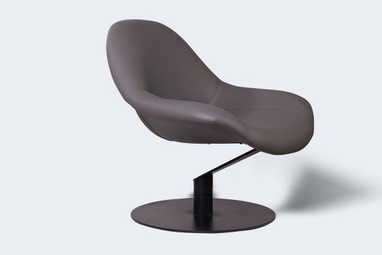 Лаунж кресло Zero Gravity с механизмом вращения цвет серый