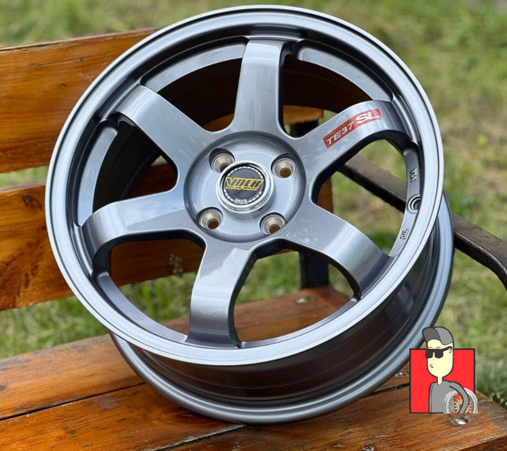 Комплект дисков Rays TE37 15x7 et35 4x100