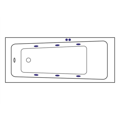 Акриловая ванна Excellent Ava Soft 160x70 WAEX.AVA16.SOFT