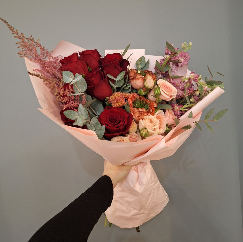 Букет "Всплеск счастья"