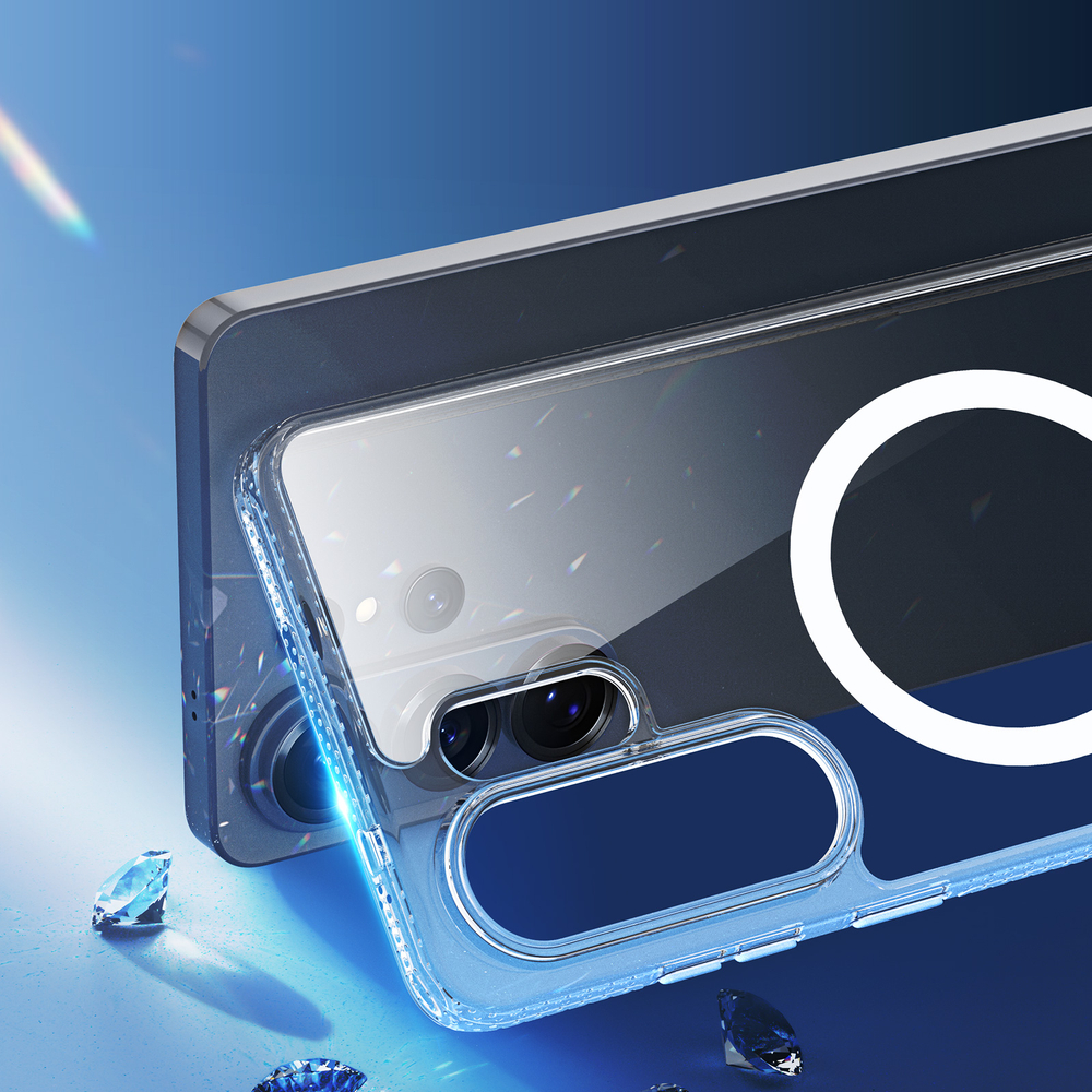Прозрачный чехол с MagSafe для Samsung Galaxy S26 Ultra, серия Clin Mag Series от Dux Ducis