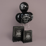 Шар (18''/46 см) Круг, С Днем Рождения, Лучший В Мире, №1, Черный