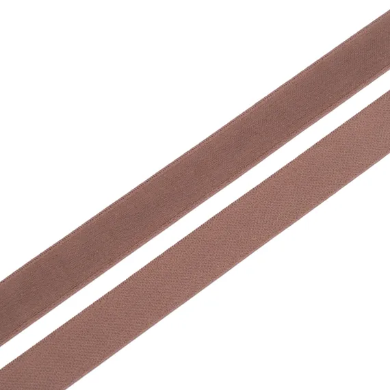 Резинка бретелечная кофейная 20 мм