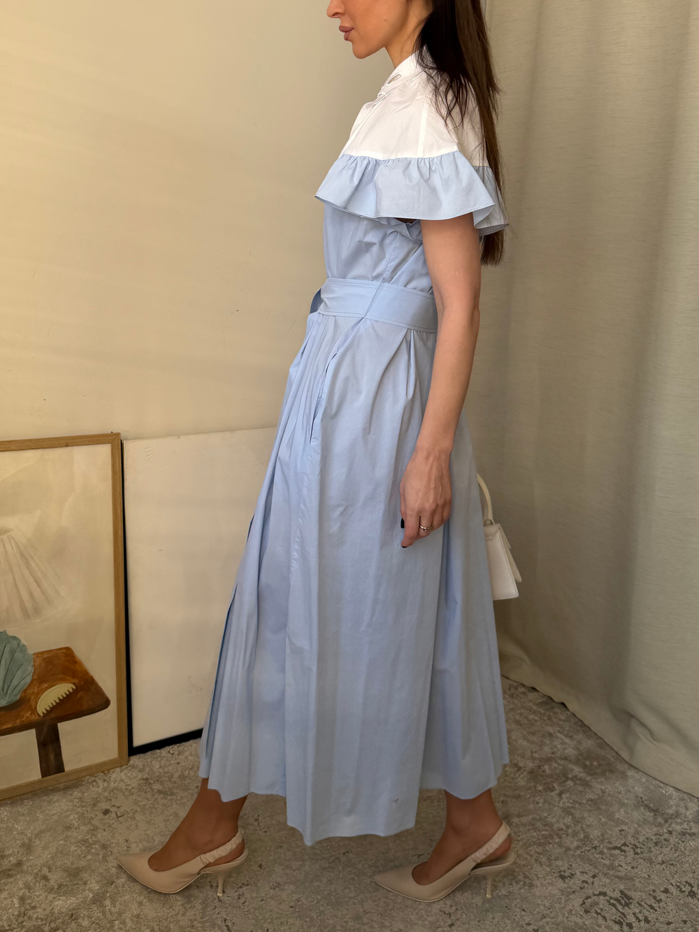 Хлопковое платье Vivetta, S/М