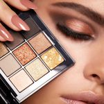 Палетка теней KIKO Milano Glamour Multi Finish Eyeshadow Palette - 01
