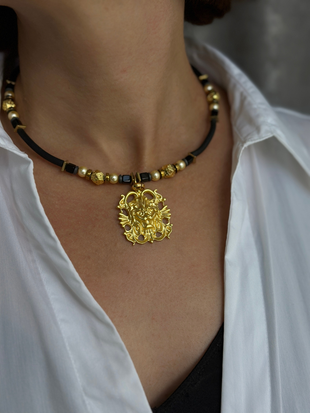 HMG 1307 G Dragon Колье арт.1392