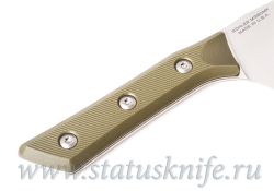Нож Microtech Kitchen Santoku G-10 3200-10OD Greenфотография - 5