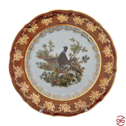 Набор тарелок Repast Охота красная Мария-тереза 25 см (6 шт)