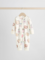 Комбинезон / Cлип для малышей Next F35-965, 3 шт., Розовый, Бежевый