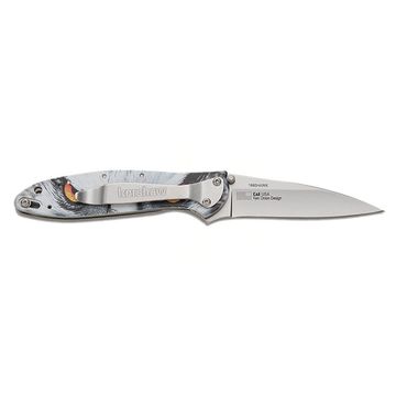 Нож KERSHAW 1660HAWK Leek Hawk с клинком из стали Sandvik 14C28N, рукоять Алюминиевый сплав (6061 T-6)