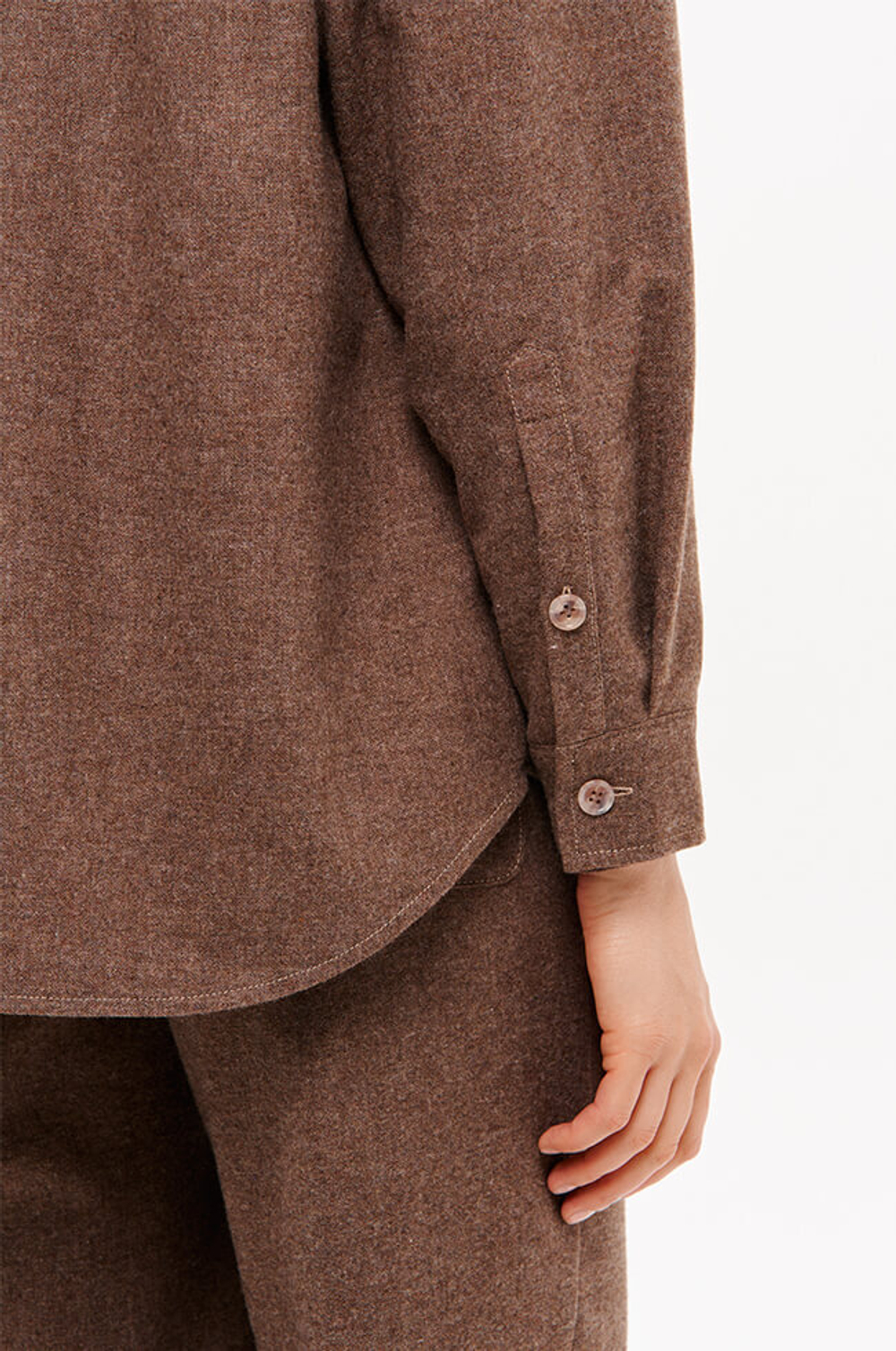 23370 Блузка женская (какао)