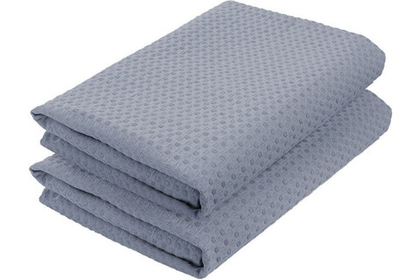 Комплект полотенец вафельных Home One 45х70 (2шт), серый