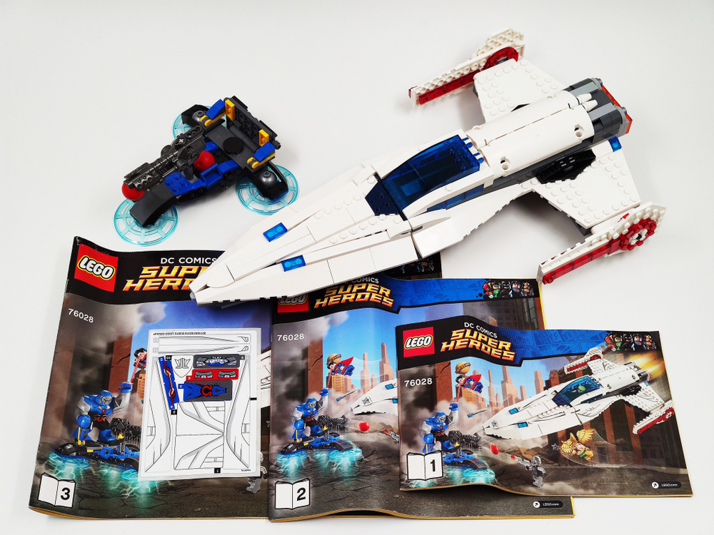 Конструктор LEGO 76028 Вторжение Дарксайда (б/у)