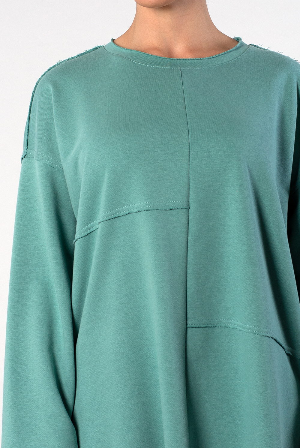 Джемпер женский 4381зп, шалфей #58Ш034381зп