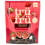 Tru Fru, сублимированная клубника, темный и белый шоколад, 96 г (3,4 унции)