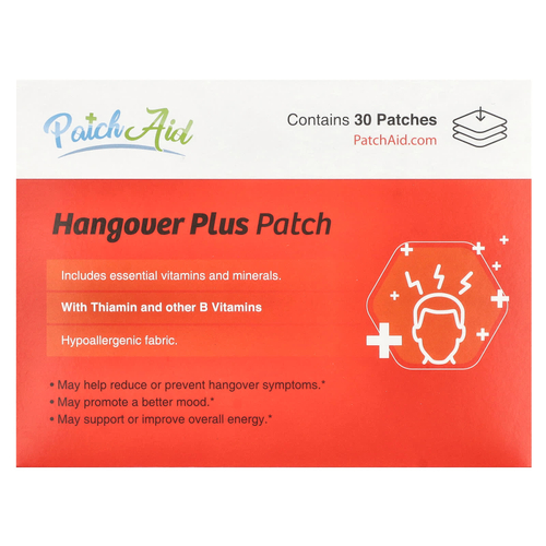 PatchAid, Hangover Plus, 30 штук