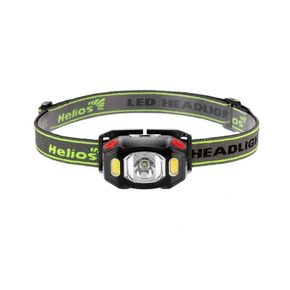Фонарь налобный 80 LM, IPX4, 2xAAA (HS-FN-3096) Helios