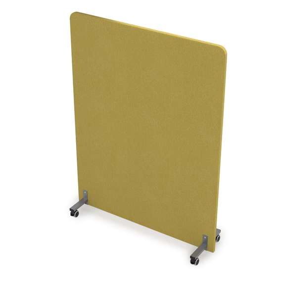 011.МП.1216 Акустическая мобильная перегородка на колесных опорах (1200*377*1600)
