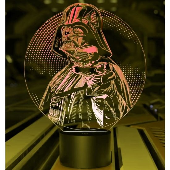 3D лампа Дарт Вейдер. Звёздные войны