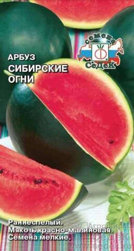 Арбуз Сибирские огни 1 г Седек