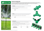 Поливочный распределитель РОСТОК RS-4 четырехканальный 3/4″ с внутренней резьбой