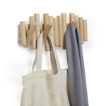 Вешалка настенная UMBRA Picket, 5 крючков, натуральное дерево