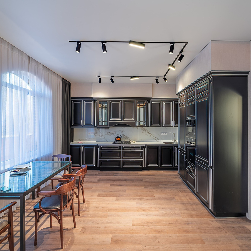 DK6430-BK Трековый светильник IP 20, 10 Вт, LED 3000, черный, алюминий