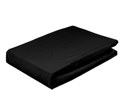Простыня трикотажная 90-110x200 Elegante 8000 черная