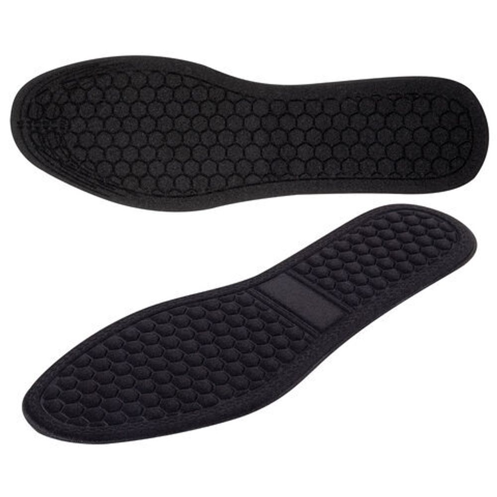 Стельки для обуви c МАССАЖНЫМ ЭФФЕКТОМ, материал HI-POLY, размер RU 39-45 / EU 40-46, с линиями выреза, SHEGRA (ШЕГРА), 700753