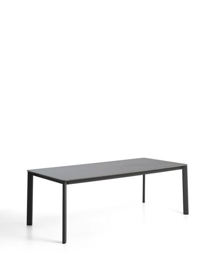 Уличный стол Anafi с графитовой столешницей из спеченного камня, 220 x 100 см