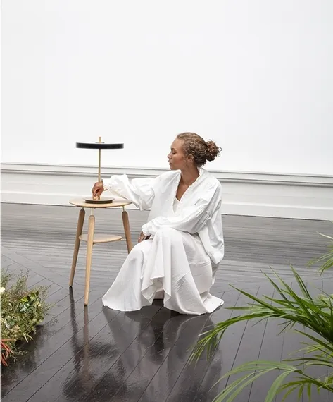 Настольный светильник Umage Asteria Table Ø31х41,5 см, черный