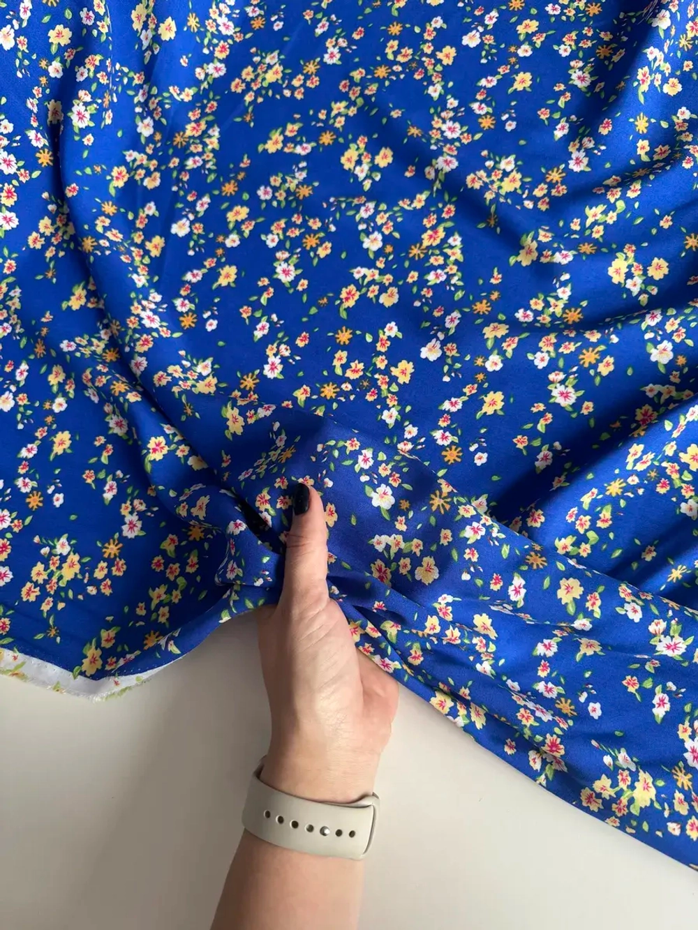 Ткань штапель для шитья 3 м плательная летняя вискозная