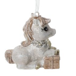 GAEM Фигурка декоративная подвесная "Лошадка", L6,5 W3 H6,5 см