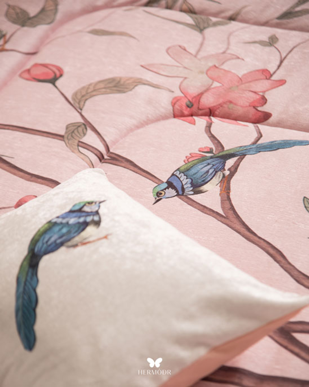 Комплект постельного белья двуспальный Derakht Beheshti Hermodr 8 предметов 130220270 Иран