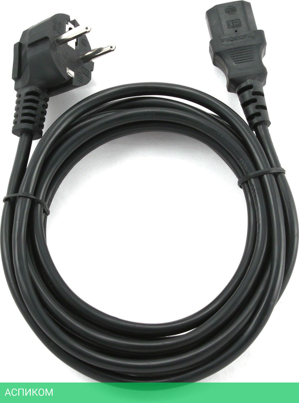 Кабель питания Cablexpert PC-186-VDE-3M черный