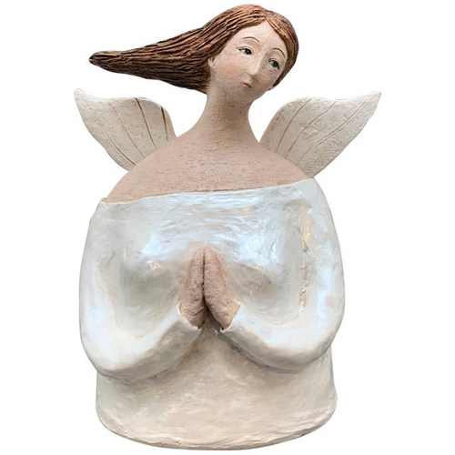 Декор "Ангел" белый 20x13,5x23,5см