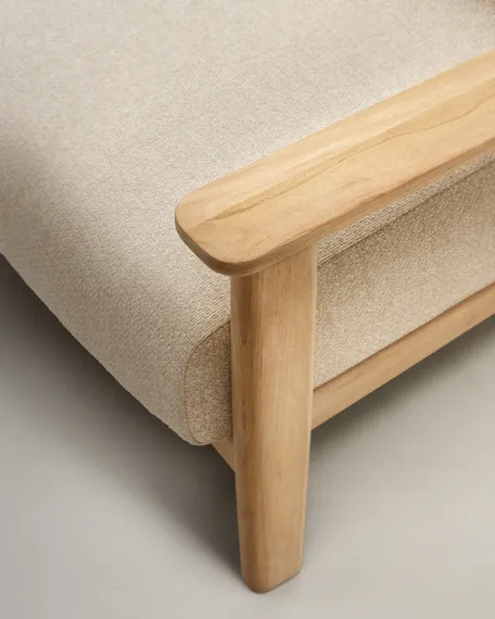 Диван Tirant 3-местный из массива тикового дерева 212 см 100% FSC