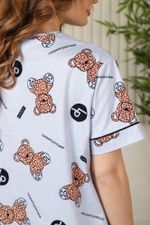 Пижама Амальфи-3 Виотекс СЕРЫЙ