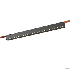 ST455.446.24 Св-к трек. Черный LED 1*24W 4000K 1 778Lm Ra90 24 IP20 L642xW40xH45 48V БЭНД